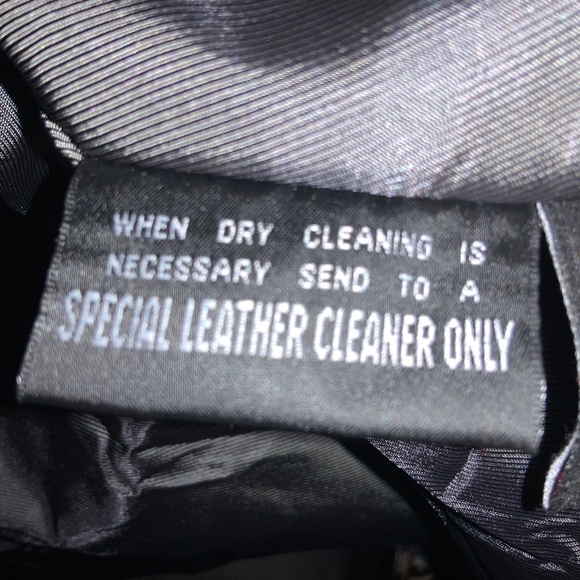 Wilson Leather zip front black jacket Sz M zip out Thinsulate lining unisex - Picture 8 of 12